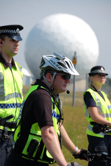 Police and a Radome