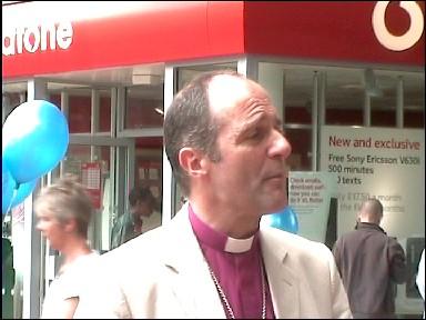Bishop of Swindon Lee Rayfield
