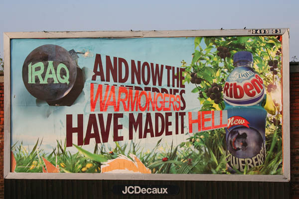 And now the warmongers have made it hell