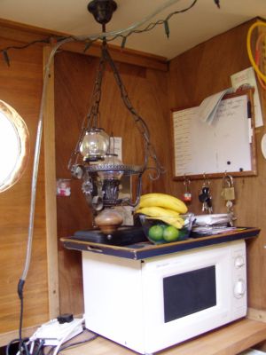 ...and a microwave oven!