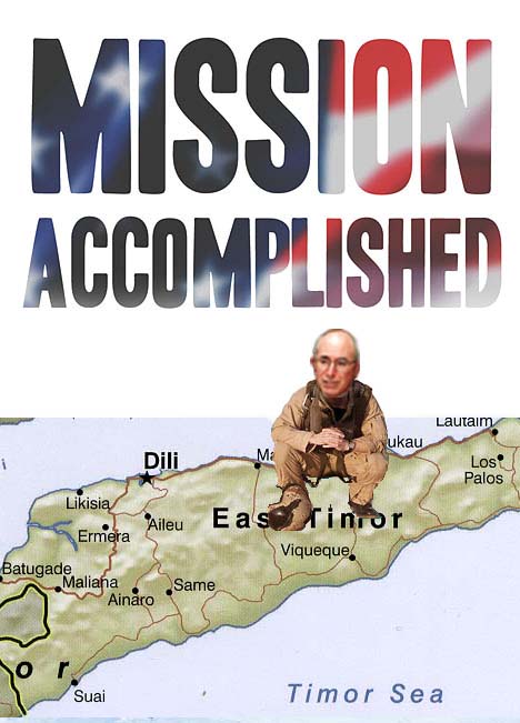 150,000 refugees regime change in Dili