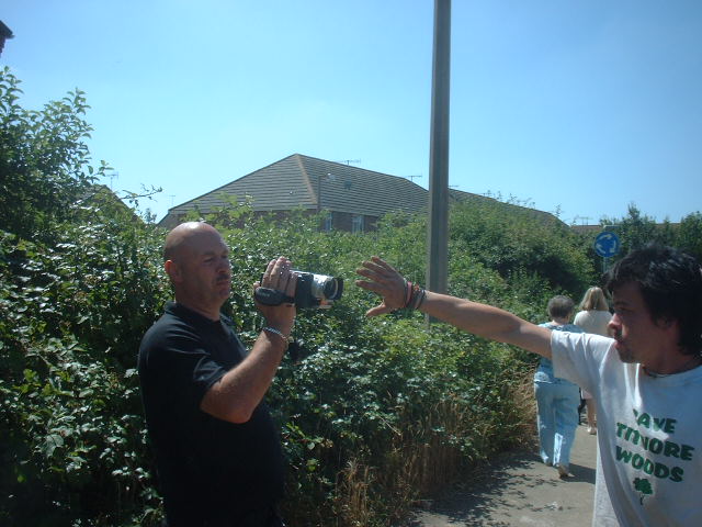 mark lynch gets his big one out, the police later make him put it away