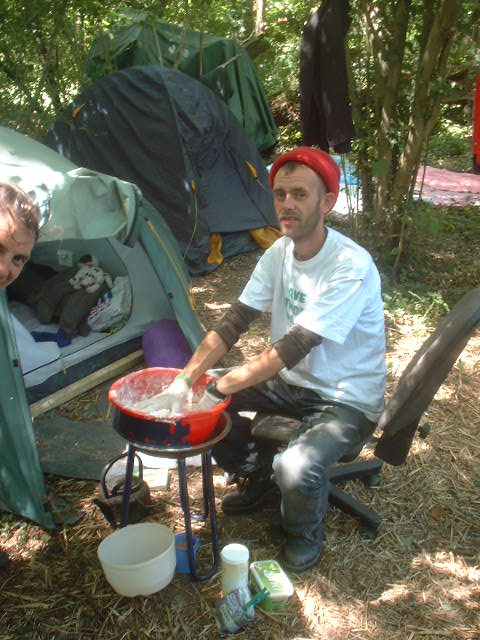 the beginnings of some bread making