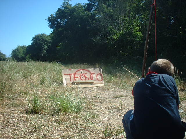 archery workshop trains kids to fire their arrows deep into the heart of tesco