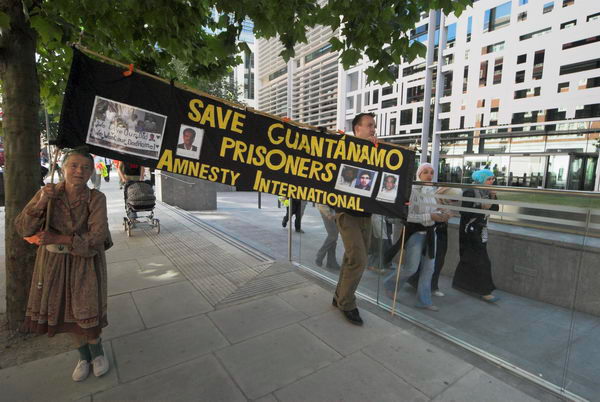 Save Guantanamo Prisoners. Home Office London