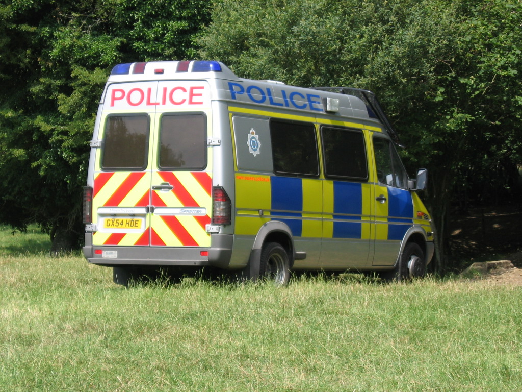 Police van