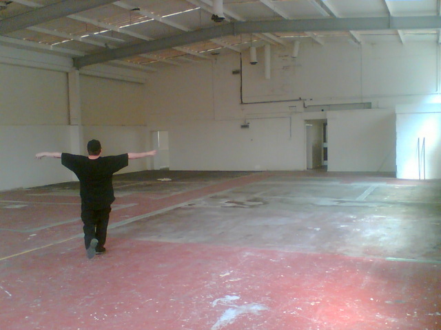 View of large downstairs area