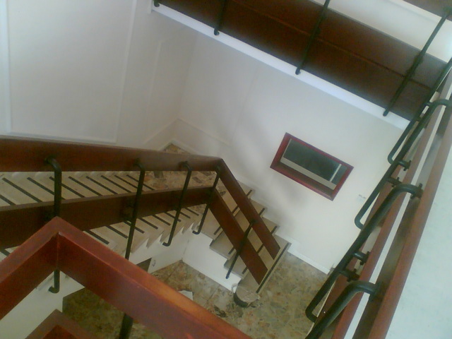 Staircase - look how tidy it is!!!