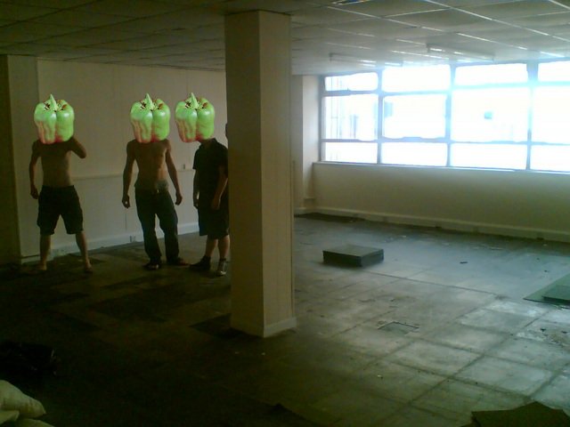 Larger downstairs room - could be hacklab / chillout space