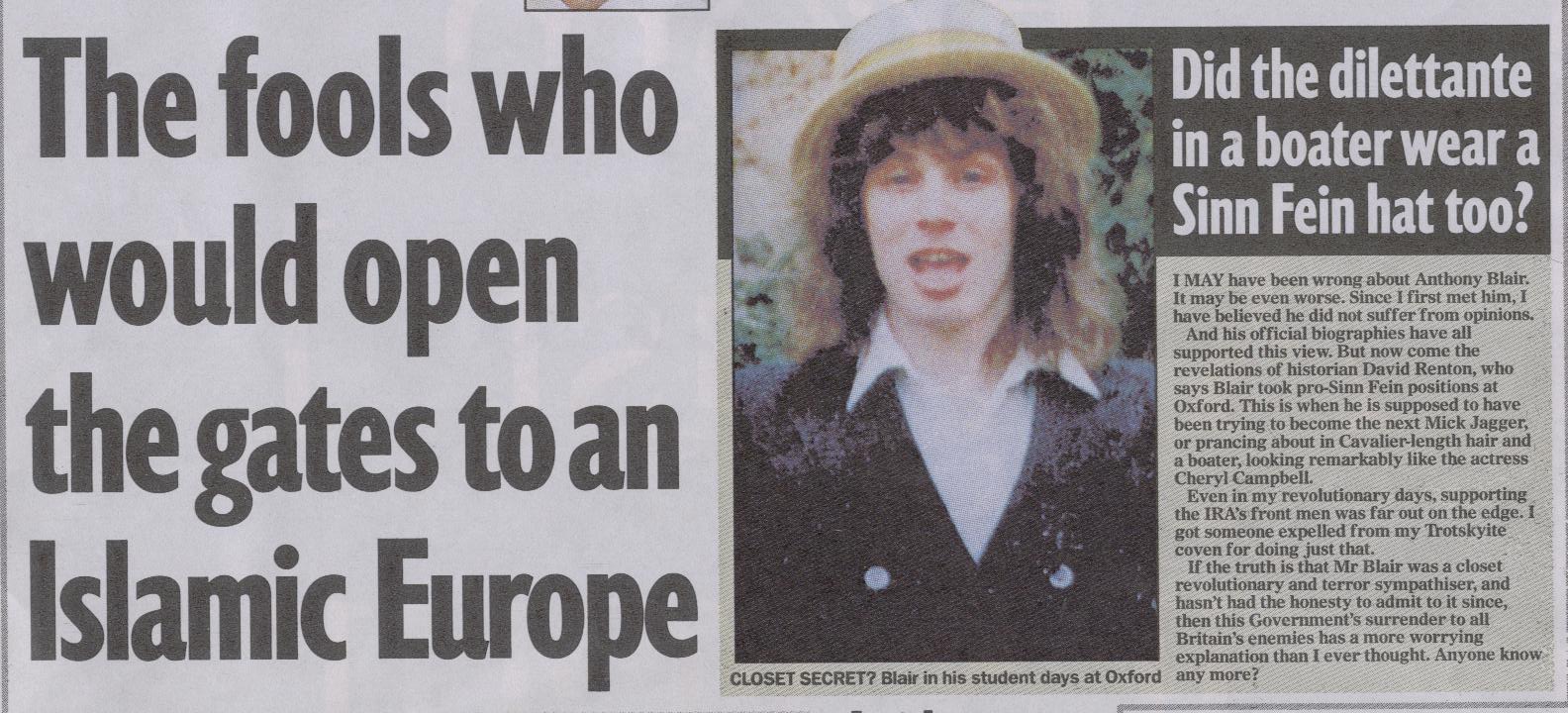 Would you really trust this man with your life? Weapons of Mass Deception...