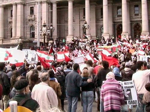 Melbourne Palestine Solidarity Rally 2006
