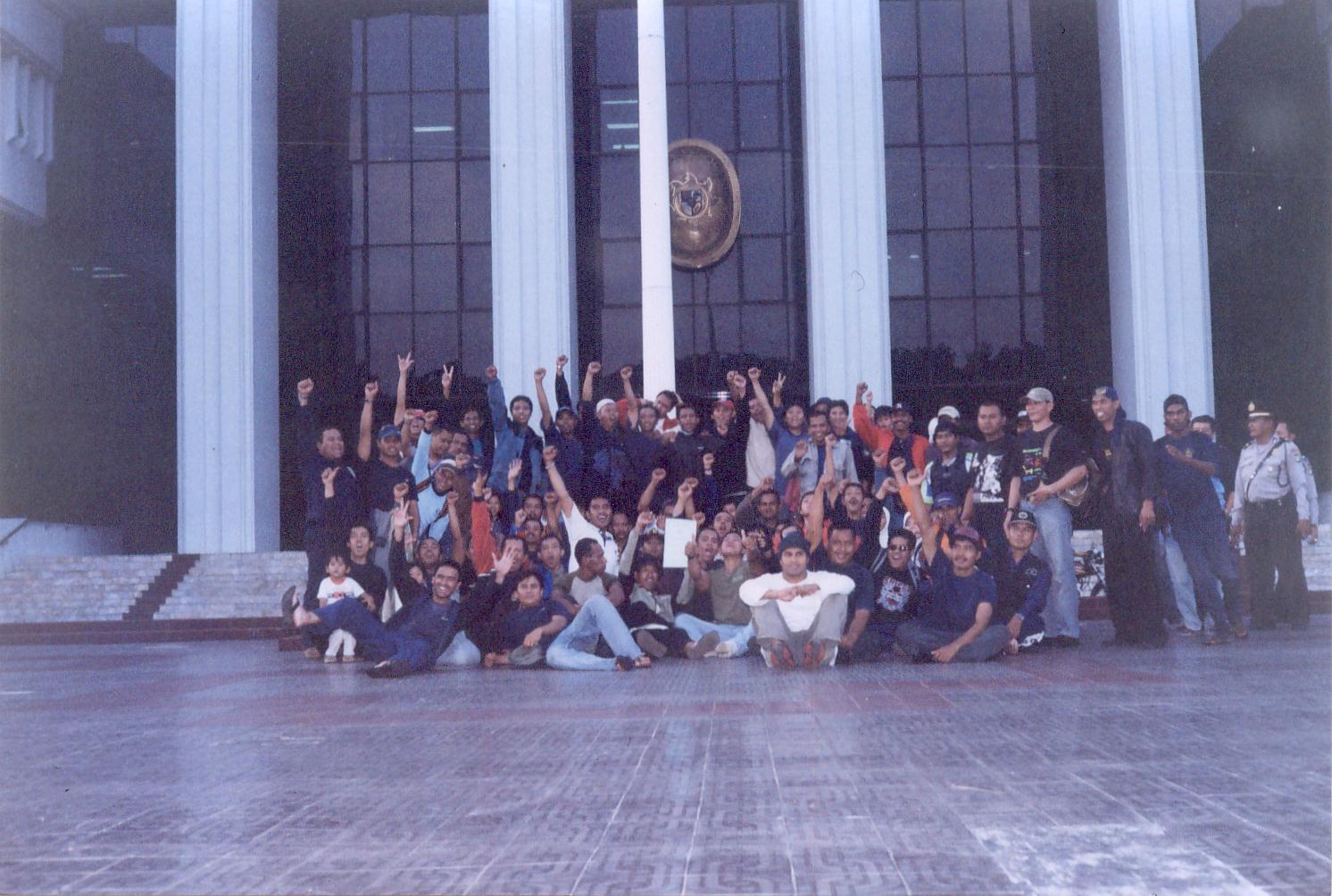 Workers Celebrate Victory