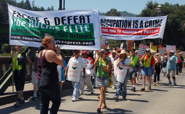 Crossing the Russian River