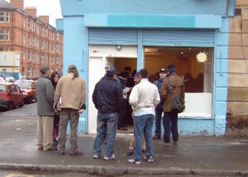 The Unity Centre opened close to the Home Office Immigration Centre in Glasgow