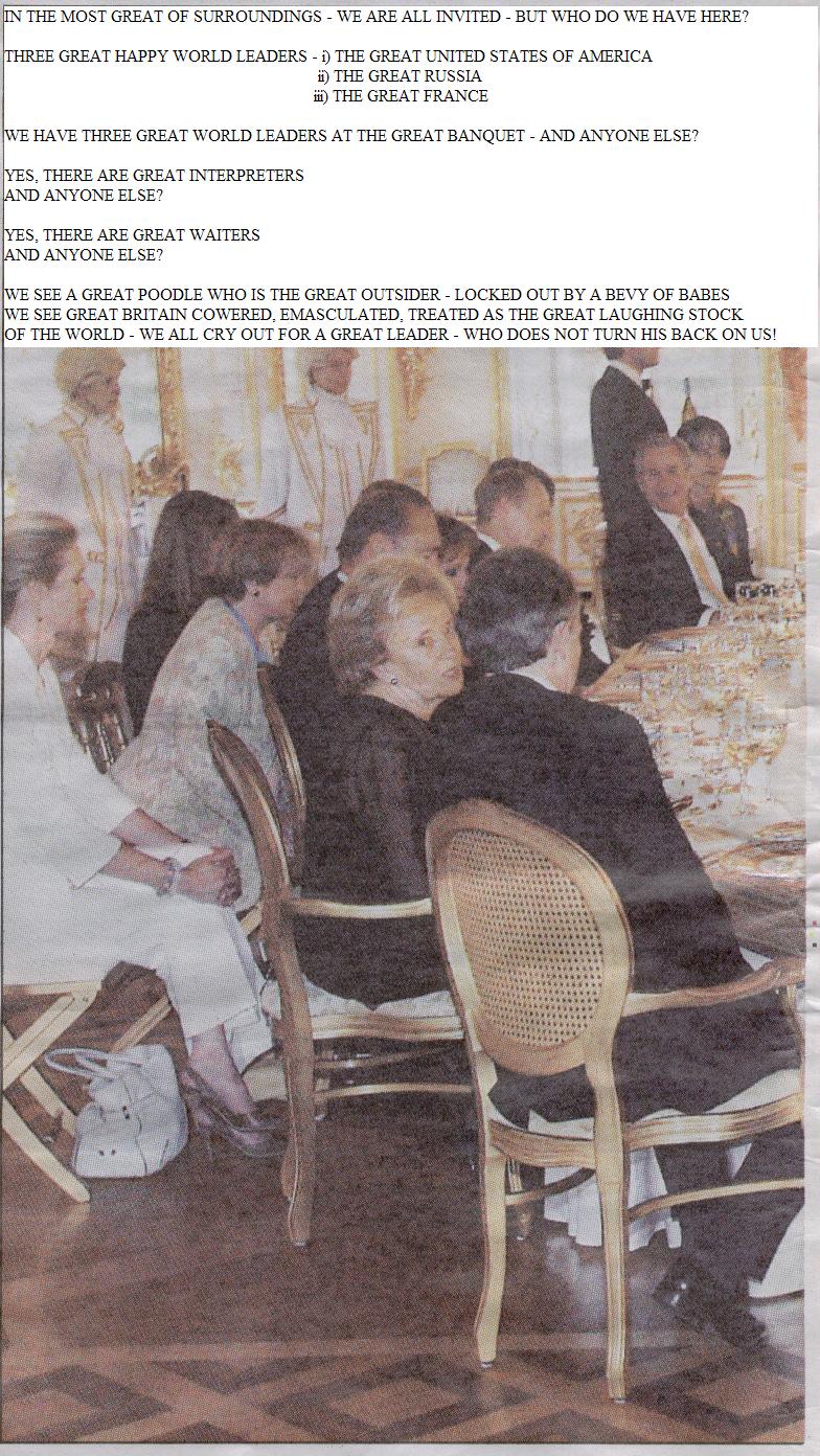 TONY THE PUPPET CAST OUT IN THE WILDERNESS AS THE NONENTITY!