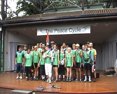 Some of the cycle team.