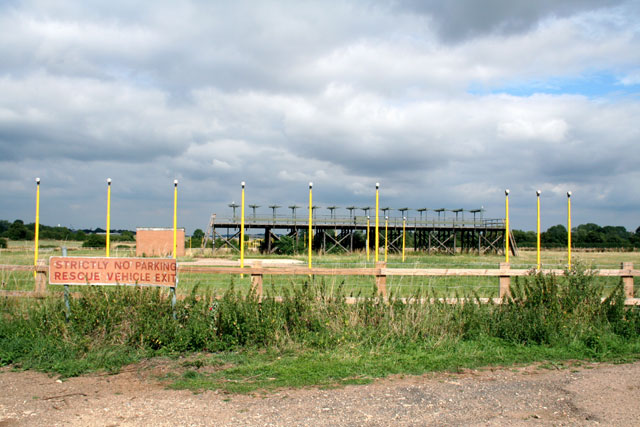 Lights at end of runway