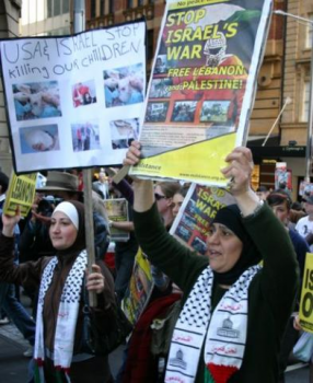 Sydney rally against Israel's war