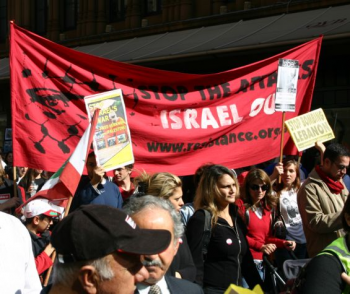 Sydney rally against Israel's war