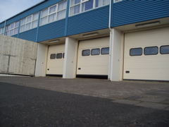 Police garages where arrested activists were being held