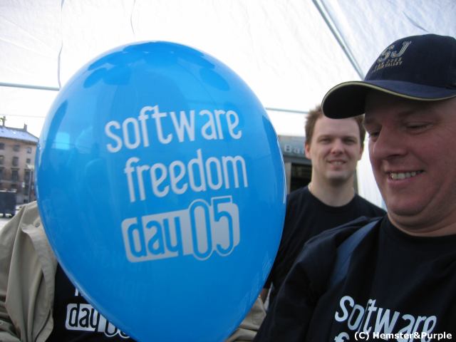 Software Freedom Day 2005 in Copenhagen