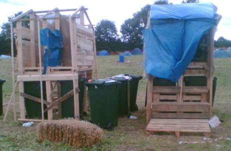 Compost loos to recycle waste