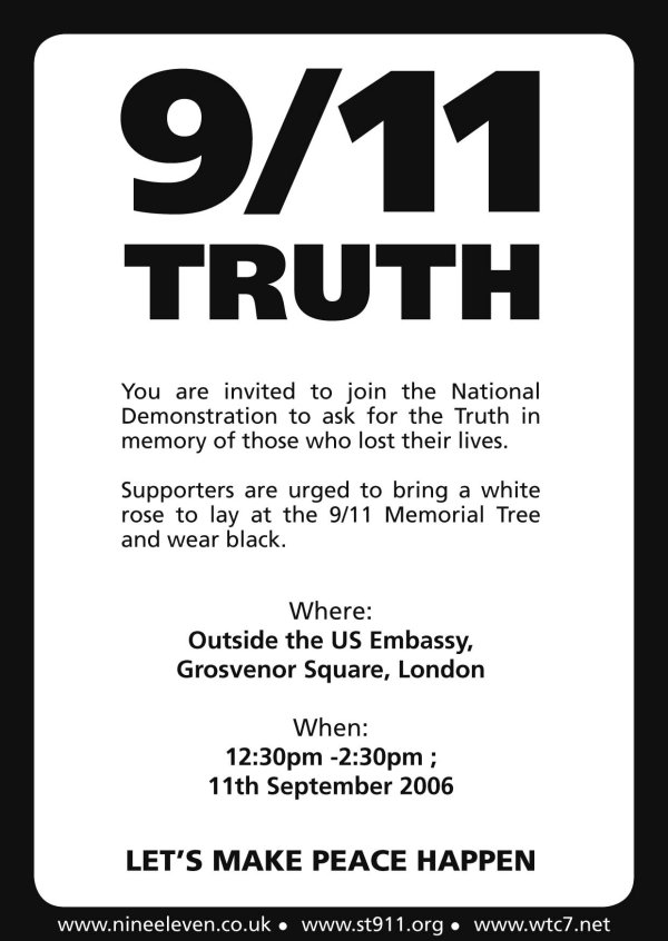 9/11 Truth Demonstration