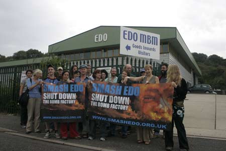 Caroline Lucas MEP and SmashEDO