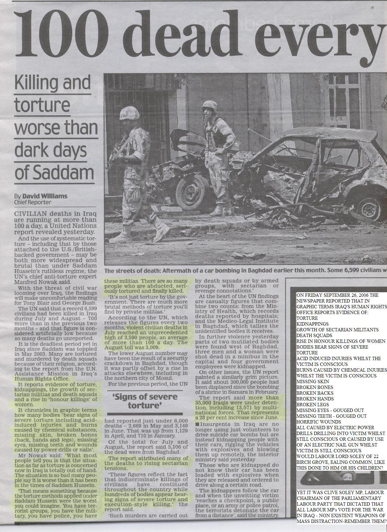 USE OF TORTURE IS NOW WIDESPREAD