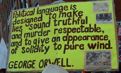 The oft-quoted George Orwell