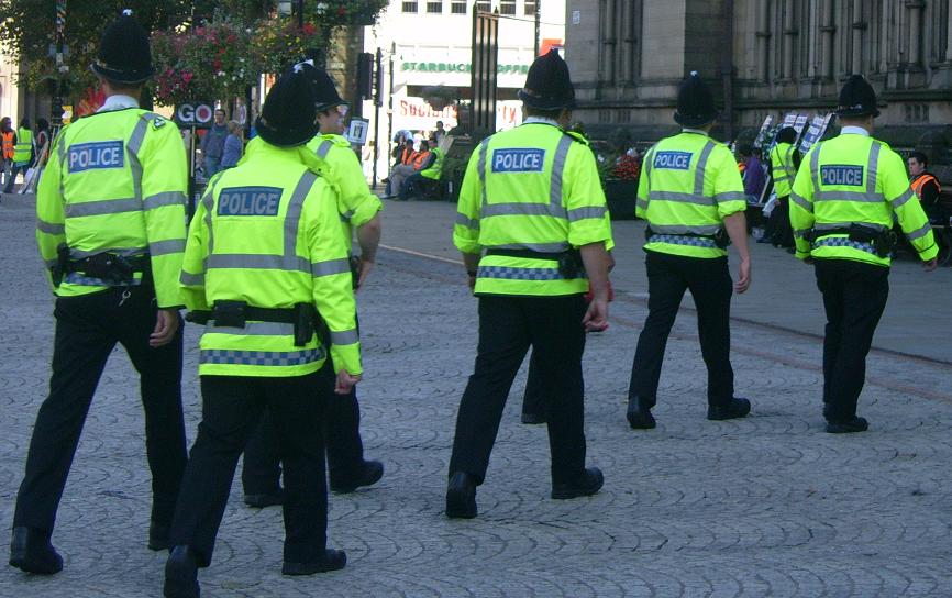 More police arriving