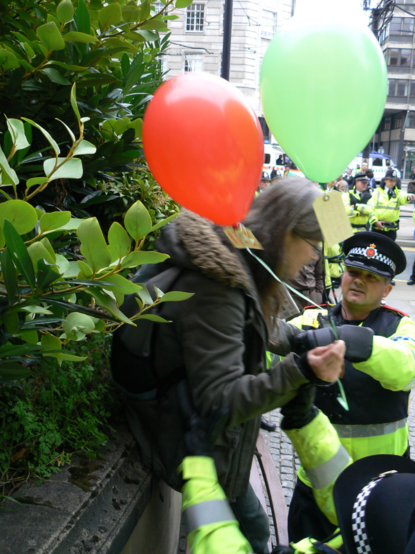 and some grabbing and pulling of women