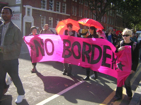 ... a Pink No Borders Block ...