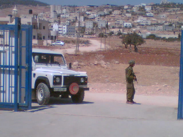 In the Occupied West Bank