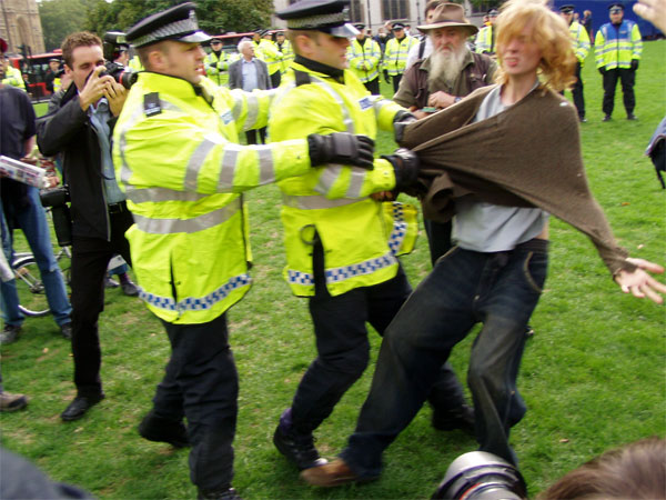 one of amny arrests