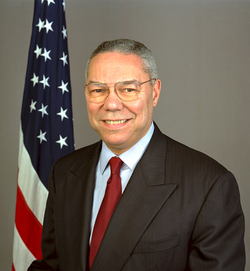 Ex general de "cuatro estrellas, señor Colin L.Powel