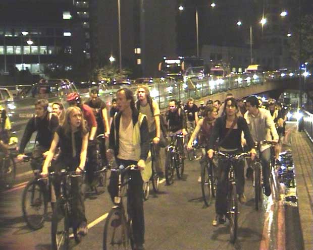 Stills taken from video of September ride.