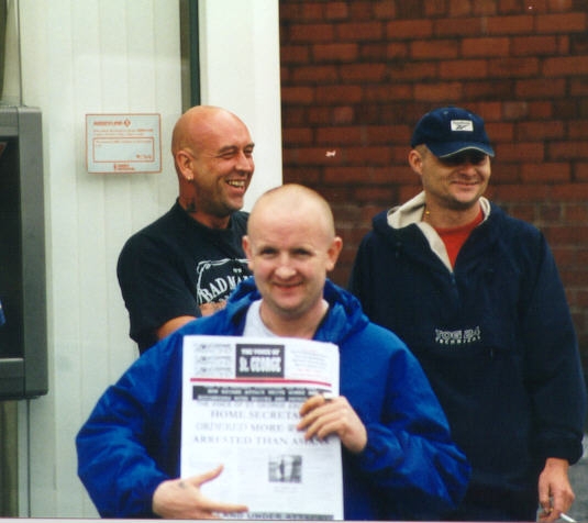 'Blood & Honour's poster-boy Kevin 'Gluebag' Watmough