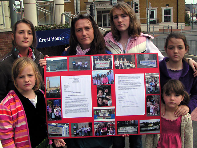 John Matthews Crest Plc Letter of Appeal and Justice Campaign Trail In Photos