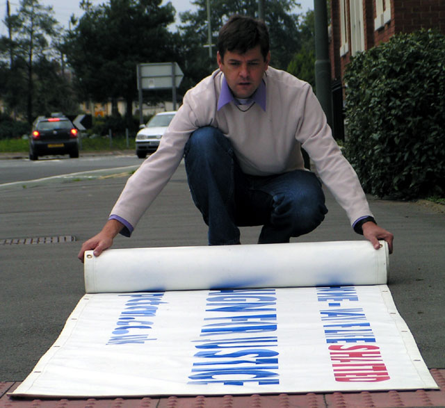 Vince Shalom Family Campaigner and Cameraman Social Justice Campaign