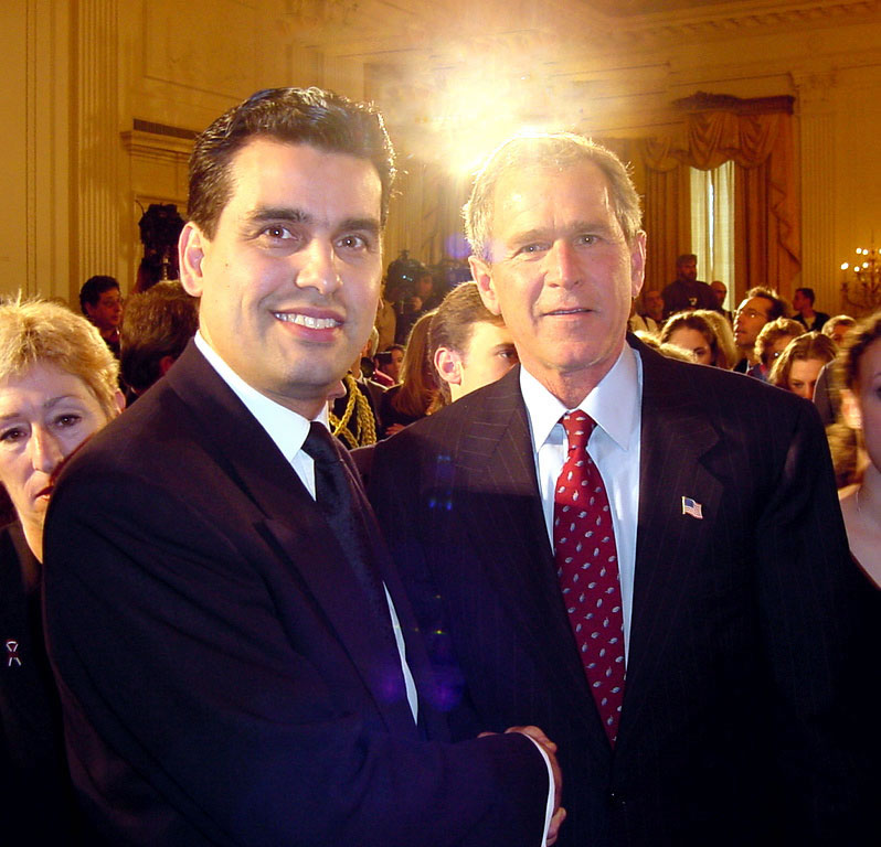 William Rodriguez, President Bush 2002
