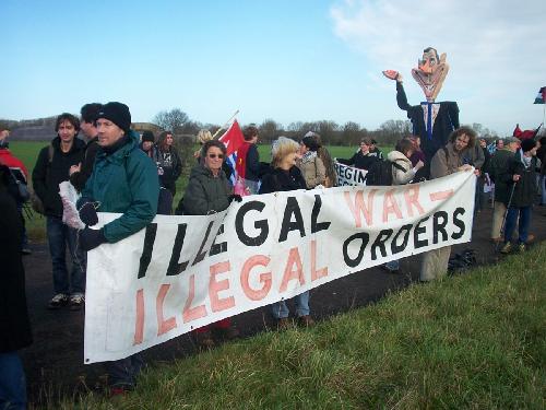 Illegal war, illegal orders