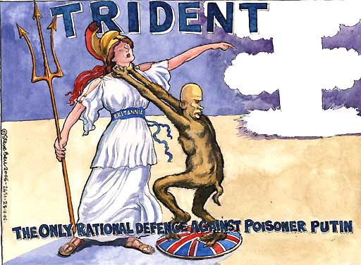 by Steve Bell, The Guardian, 28 November 2006