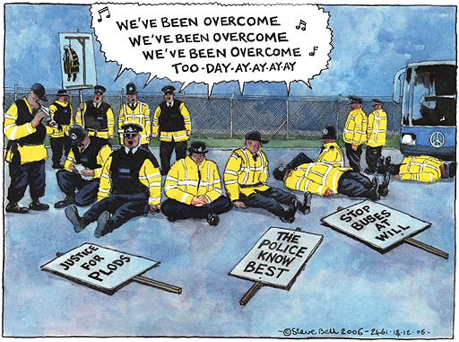 Steve Bell in The Guardian
