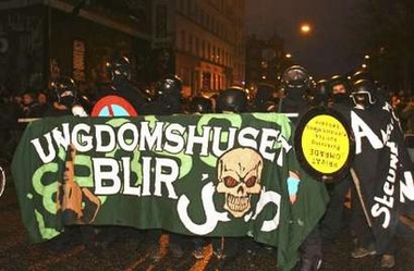 3 - Copenhagen street 'The Youth House Stays'