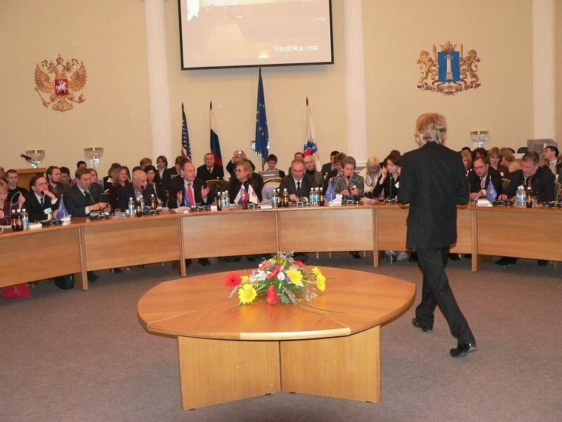 Tihon at the conference