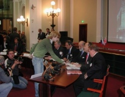 Tihon at the conference 2