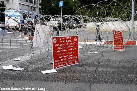 The Basel Street blockade