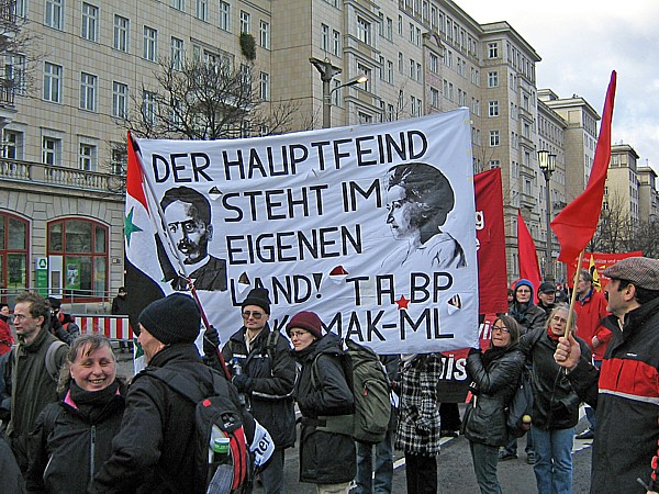 "The main enemey stands INSIDE the country: the capital."