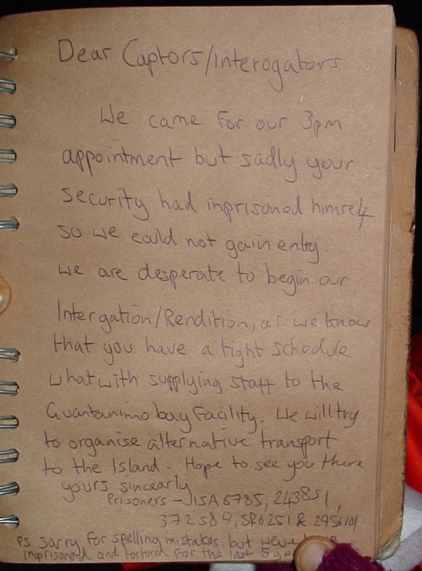 The letter delivered to Lockheed-Martin